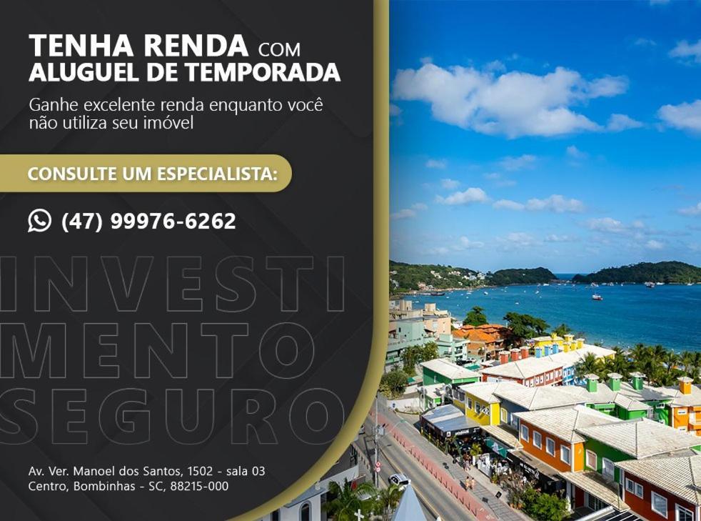 Varandas Do Atlantico - Confortavel Apartamento Em Condo Pe Na Areia Bombinhas Luaran gambar